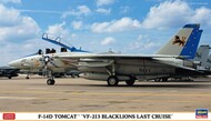 Hasegawa  1/72 F-14D Tomcat VF213 Blacklions Last Cruise Fighter (Ltd Edition) HSG2406