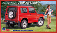 Suzuki Jimny w/Camp Girl Figure (Ltd Edition) #HSG52301