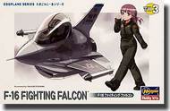  Hasegawa  NoScale Egg Plane F-16 Fighting Falcon HSG60103