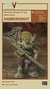  Hasegawa  1/20 Robot Battle V Maschinen Krieger Type Mk44 Ausf B Hammerknight (Ltd Edition) - Pre-Order Item HSG64110