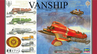  Hasegawa  1/72 Last Exile Fam Silver Wing Vanship & Vespa Flying Scooter (2 Kits) (Re-Issue) HSG64507