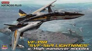  Hasegawa  1/72 Macross Plus VF19A SVF569 Lightnings Fighter w/High-Maneuver Missiles (Ltd Edition) HSG65799