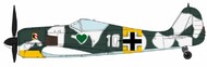 Focke Wulf Fw.190A-4 Nowotny German Fighter #HSG7506