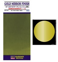  Hasegawa  NoScale Self-Adhesive Mylar Foil Gold Mirror Finish HSGTF5