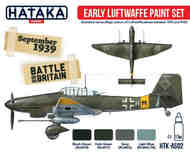  Hataka Hobby  No Scale Early Luftwaffe Paint Set HTK-AS02