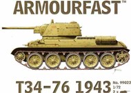  ArmourFast  1/72 T34/76 Mod. 1943 Tank (2) ARF99022