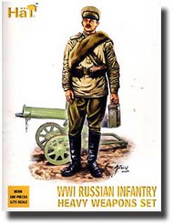  Hat Industries  1/72 WWI Russian Infantry w/Heavy Weapons HTI8080