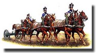 Napoleonioc French 6-Horse Limber - Pre-Order Item #HTI8105
