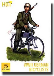  Hat Industries  1/72 German Bicyclists WWII HTI8119