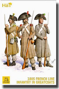 1805 French Line Infantry in Great Coats #HTI8146