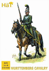  Hat Industries  1/72 Napoleonic Wurttemberg Cavalry (12 Mtd) HTI8175