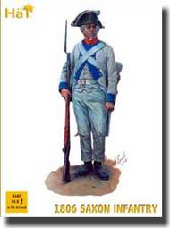  Hat Industries  1/72 Napoleonic 1806 Saxon Infantry - Pre-Order Item HTI8187