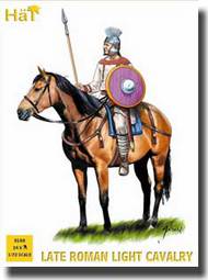 Late Roman Light Cavalry & Horses #HTI8188