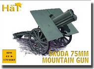  Hat Industries  1/72 WWI Skoda 75mm Mountain Gun (4) HTI8244