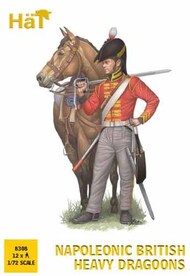 Napoleonic British Heavy Dragoons (12 Mtd) #HTI8308