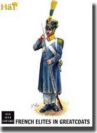 Hat Industries  1/32 Napoleonic French Elites in Greatcoats - Pre-Order Item HTI9310