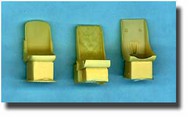  Hawkeye Designs  1/48 WW II Seats Without Belts (3) HD309