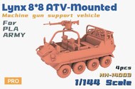  Heavy Hobby  1/144 Lynx 8x8 ATV-Mounted Machine Gun Support Vehicle For PLA Army HVH-14003