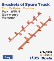  Heavy Hobby  1/35 Brackets of Spare Track For Pz.Kpfw. Panther For WWII Germany Panzer* HVH-35015