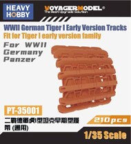  Heavy Hobby  1/35 WWII German Tiger Early Version Tracks HVH-PT35001