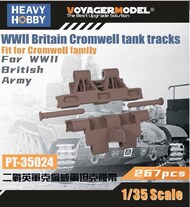 Heavy Hobby  1/35 WWII Britain Cromwell Tank Tracks HVH-PT35024