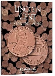 Lincoln Cent Starting 2014 Coin Folder #HEH40027