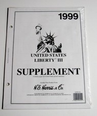  H.E. HARRIS  NoScale 1999 US Liberty III Stamp Album Supplement (D)<!-- _Disc_ --> HEHHRS100