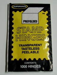  H.E. HARRIS  NoScale 1000 Pregummed Folded Stamp Hinges HEHY737