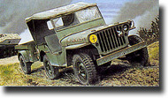 Willys Jeep and Trailer WW II #HLR81105