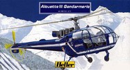  Heller  1/72 Alouette III Sec. Heli HL0286
