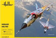  Heller  1/48 Mirage IIIE-O-R-RD-EE-EA Fighter HLR30422