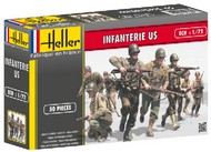  Heller  1/72 US Infantry (50) HLR49601