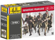  Heller  1/72 French Infantry (50) HLR49602