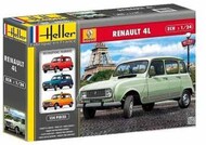  Heller  1/24 Renault 4 TL/GTL 4-Door Car HLR80759