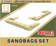  Hero Hobby Kits  1/35 Sandbags Set (30pcs) HHKE35001