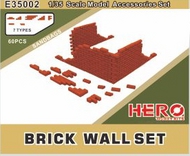  Hero Hobby Kits  1/35 Brick Wall Set (60pcs) HHKE35002