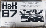  H&K87  1/87 2nd Generation Electric Power Plants on 5 Ton Truck M934 HK1310