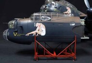  HK Models  1/32 Avro Lancaster B Mk I Nose Art Kit w/Display Dolly HKM01E33