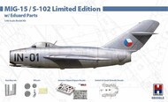  Hobby 2000  1/48 MIG-15 / S-102 Limited Edition 48006 + Eduard accessories H2K48006LE