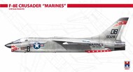  Hobby 2000  1/48 Vought F-8E Crusader 'Marines' Hasegawa + Cartograf + Masks H2K48021