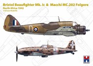 Bristol Beaufighter Mk.IC and Macchi C.202 (ex Hasegawa) #H2K72005