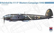  Hobby 2000  1/72 Heinkel He.111P Western Campaign 1940 HASEGAWA + CARTOGRAF + MASKS + 3D PRINT H2K72077