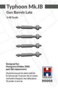 Hawker Typhoon Mk.IB Gun Barrels Late H2K90008