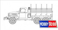  HobbyBoss  1/35 Us Gmc Cckw-352 Cargo Truck HBB83831