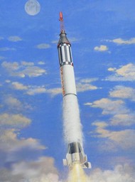 Mercury Spacecraft w/Redstone Booster #HZM2004