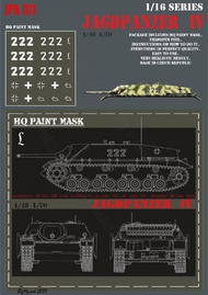 Jagdpanzer IV L48 130th Pz.Jg.Lehr Abt. Pz.Lehr Div. Germany Spring 1945 Paint Mask #HQ-JPA16011