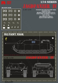  HQ-Masks  1/16 Jagdpanzer IV L48 3Rd.or 33Rd.Pz.Jg.Abt. 3Rd. or15Th Pz.Gr.Div. Italy 1944 Paint Mask HQ-JPA16017