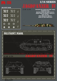  HQ-Masks  1/16 Jagdpanzer IV L70 655th s.Pz.Jg.Abt. Western Front December 1944 Paint Mask HQ-JPA16018
