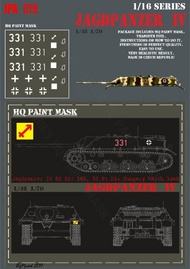  HQ-Masks  1/16 Jagdpanzer IV L70 23.Pz.Div. Hungary March 1945 Paint Mask HQ-JPA16019