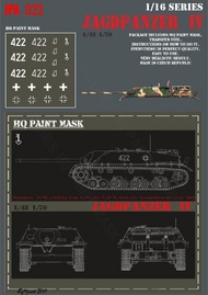  HQ-Masks  1/16 Jagdpanzer IV L70 probably from 4./Pz.Abt.7 10 Pz.Gren.Div. Czechoslovakia April 1945 Paint Mask HQ-JPA16023